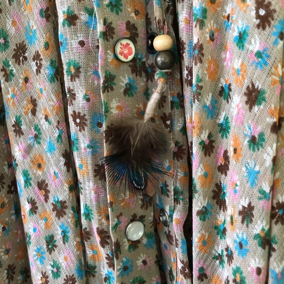 Dolce & Gabbana Vintage Sheer Floral Dress - Picture 5 of 11